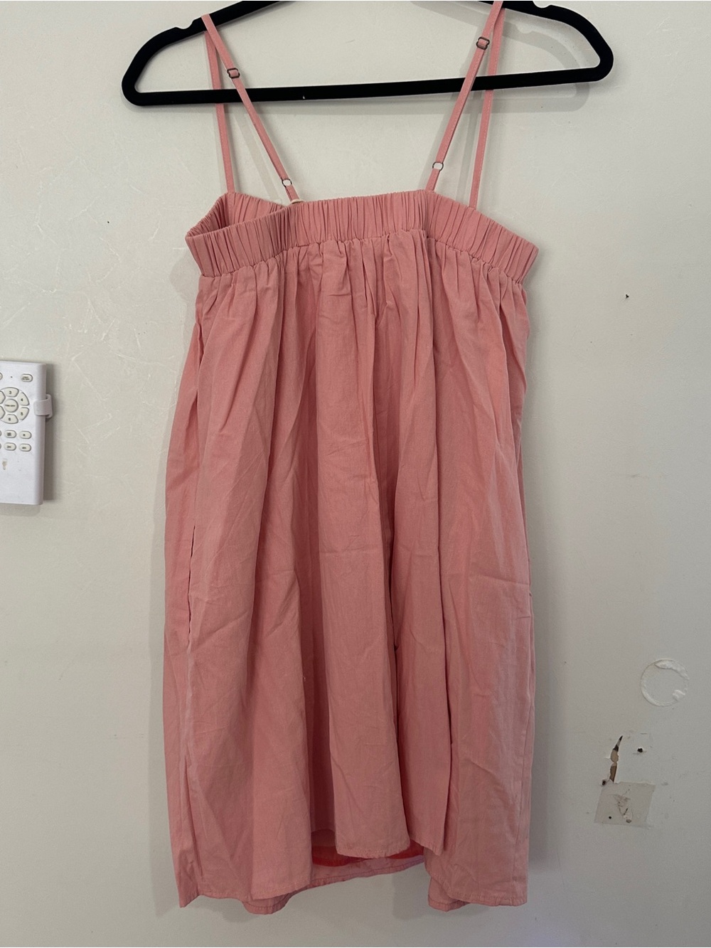 Lucca Couture Pink Mini Dress with Spaghetti Straps - Picture 3 of 3